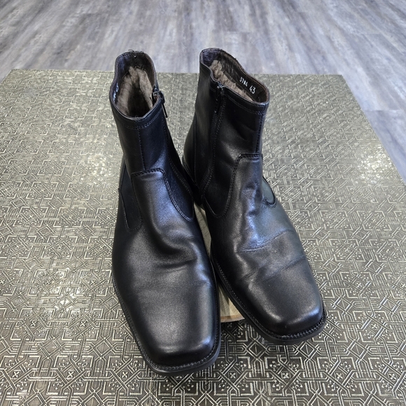 🐢 Romano Sicari Made In Italy Boots Genuine Leather. Size 10 - Picture 9 of 14